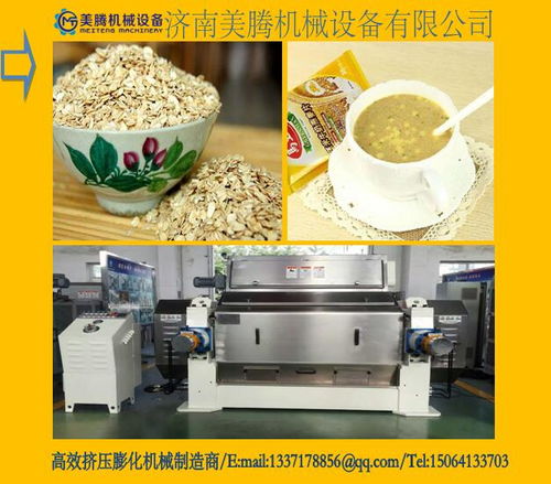 济南 营养燕麦高蛋白早餐谷物麦片生产线加工设备研发制造商